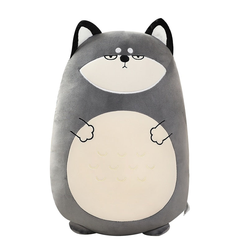 SquishyPals: Kawaii Animal Plush Pillow