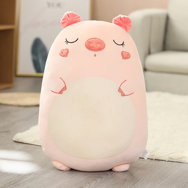 SquishyPals: Kawaii Animal Plush Pillow