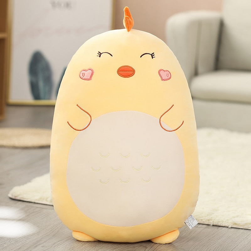 SquishyPals: Kawaii Animal Plush Pillow