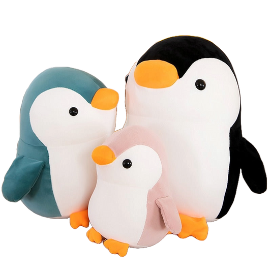 CuddlePenguin: Plush Pillow Companion