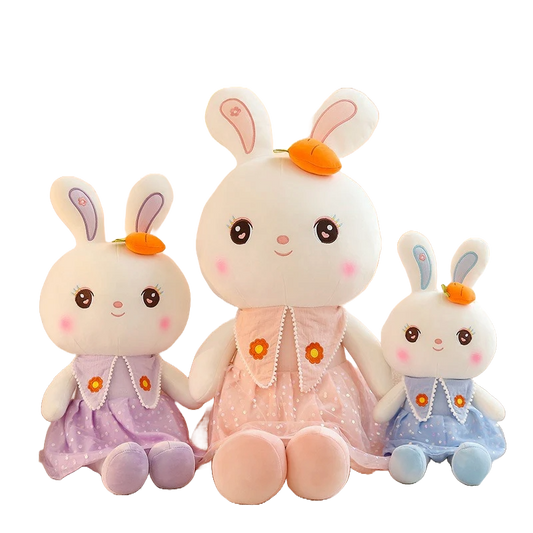 HeartSnuggle Bunny: Ultra-Soft Plush Doll