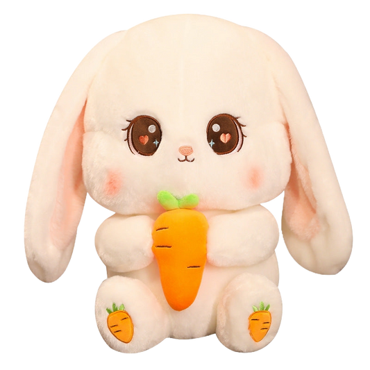 CuddleCarrot: Oversized Bunny Plush Hug Doll